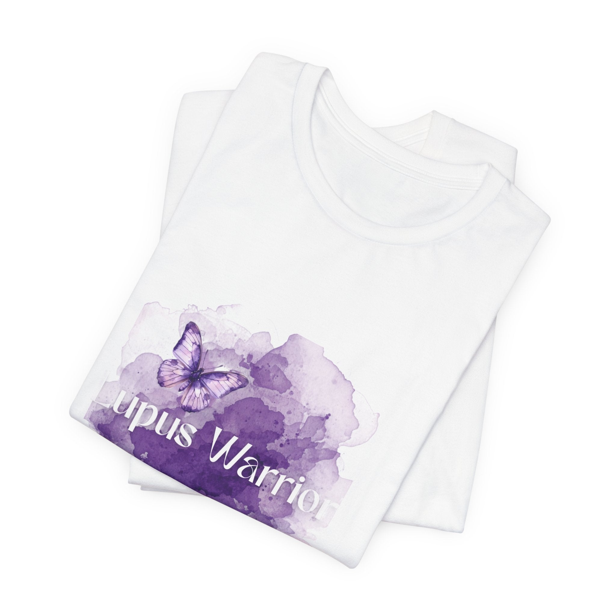 Purple Watercolor Lupus Tee