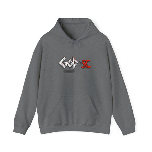 Gray Hoodie GOD > SC Design